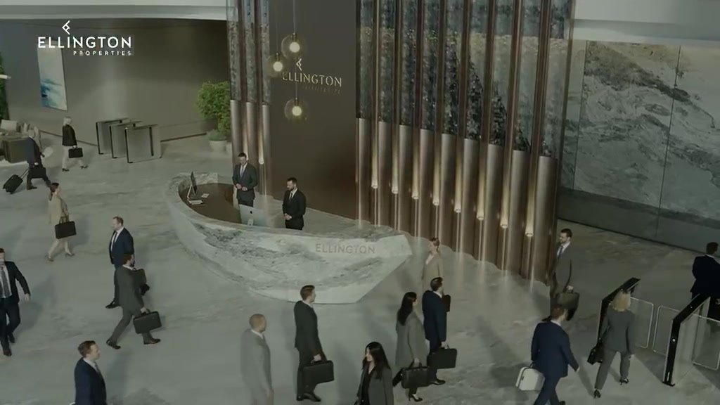 Lobby at Berkeley Tower